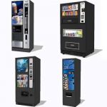 Assorted vending machines