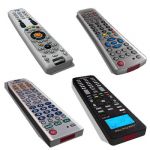 Assorted tv remote controls