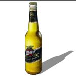 Lifesize Miller beer bottle