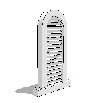 Vent for a Front or Side Elevation for a House or ...