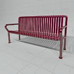 <br>Northwest Series bench with 
back<br...