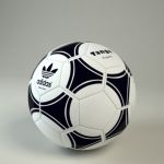 High detailed soccer ball