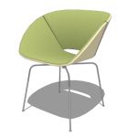 View Larger Image of Lipse Four Leg Swivel Base Chair
