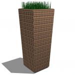 View Larger Image of Wicker Planters