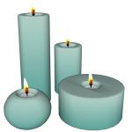 View Larger Image of FF_Model_ID9125_Candles_Green.jpg