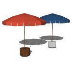 View Larger Image of FF_Model_ID9185_Palmetto_umbrella_stand_covers_w_umbrellas_FMH.jpg