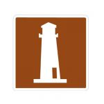 Brown series Recreational and Cultural sign: Light...