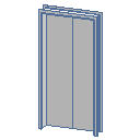Archicad 11 Library object parts, doors, D1 Bifold.... 