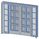 Archicad 11 Library object parts, doors, 2 Sidelig...