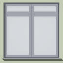 Archicad 11 Library object parts, Windows, Double ...
