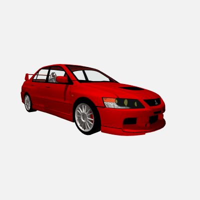 Scale GDL object of a Lancer Evo IX, for ArchiCAD .... 