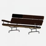 Scale object of a Charles & Ray Eames sofa, fo...
