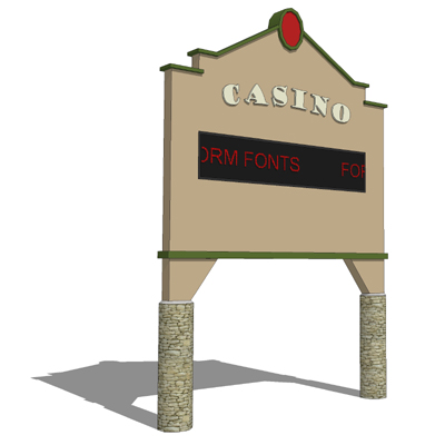 Entrance signs for shopping centers, residential s.... 
