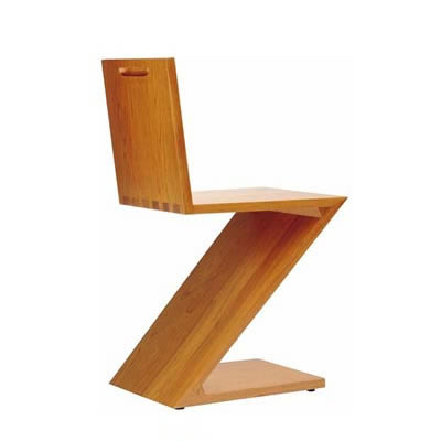Scale object of the classic Zig Zag chair, for Arc.... 
