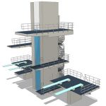 This is the dive tower used at the 2004 Athens Oly...