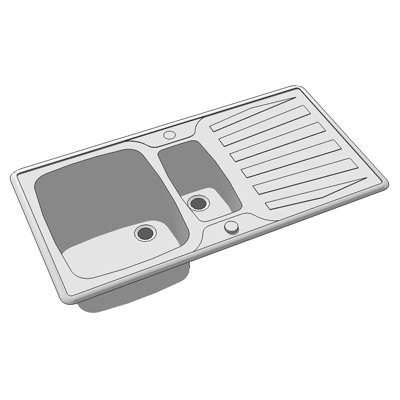 Generic stainless steel sink
note: model updated,.... 