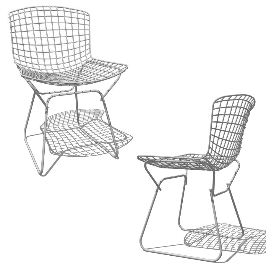 Bertolia Side Chair by Harry Bertolia.. 