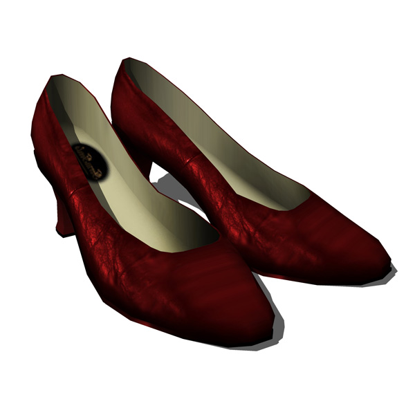 Elegant Womens Shoes 3D Model - FormFonts 3D Models & Textures