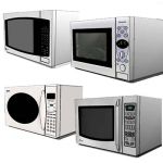 Assorted table top microwave oven