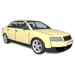 Audi A4
(right hand drive)

note: model updated...