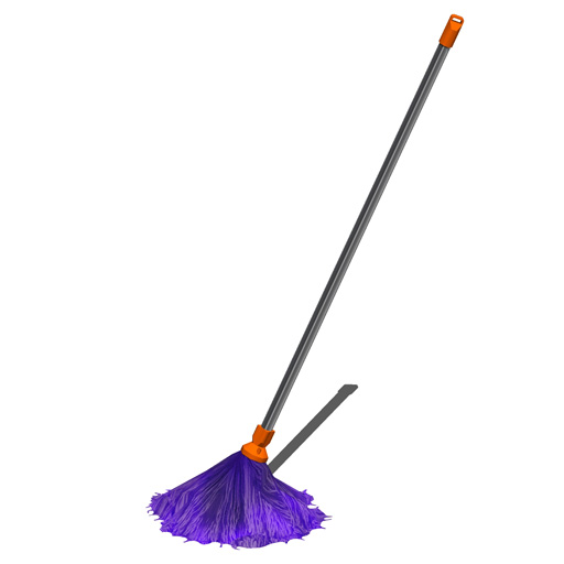 Two cleaning mops.. 