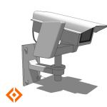 Dynamic Component. Security camera (wall and pole ...