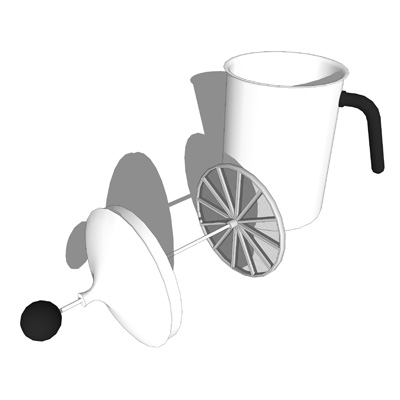 Tea Set:
Creamer
Teabox with Teabags
Teakettle. 