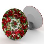 Christmas Plate (fully textured)
