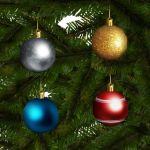 Ornamental christmas balls. To be used in the chri...