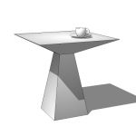 Ravenna four top cafe table by Roselli Design