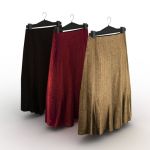 Three Women's Cotton Skirts