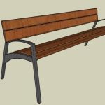 A smart bench presented in a wide range of options...