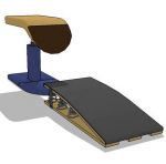 Gymnastic equipment,vault table and vault board