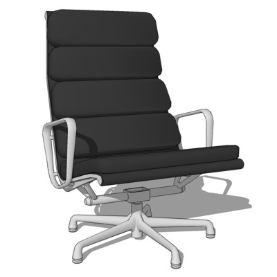Eames SoftPad Lounge Chair. 