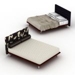 Two full textured models of 
Mies Beds.