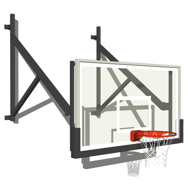 Assorted Gymnasium Basketball Hoops. All configura.... 