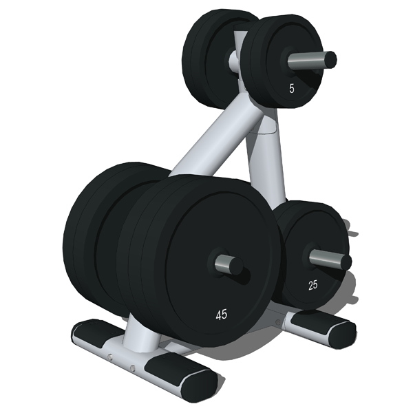 Life Fitness Signature Series Weights Storage Stat.... 