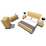 Cubis Simple Bedroom Set