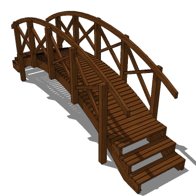 Pool bridge with effective maximum span of approx..... 