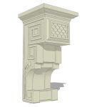 Part of the Modern Classic collection this corbel ...