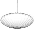 Nelson saucer lamp in pendant form...3 sizes.<B...