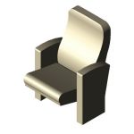 Furniture BIM object Chair Assembly 8037 Figueras ...