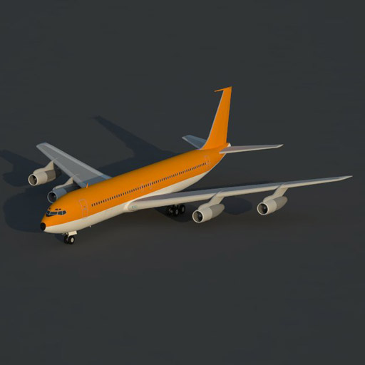Boeing 707-320 high detailed 
version.. 