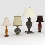 Traditional Table Lamps Set.