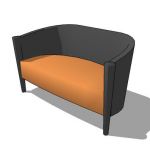2 tone leather sofa