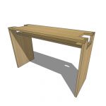 Suki console table by Habitat, designed by Alex Dr...