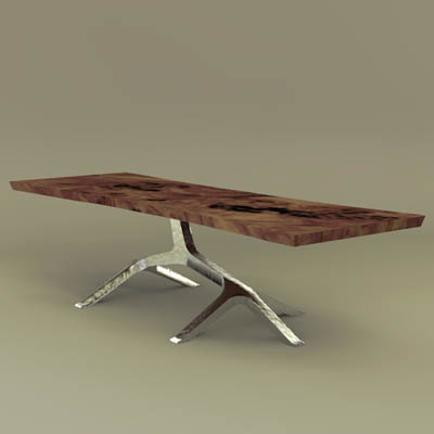 Rose table and Knight Base table by Hudson Furnitu.... 