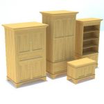 A range of storage units by Laura Ashley