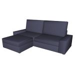Kavik Sofa with footstool from Ikea