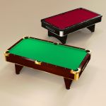 Generic Billiard-Pool Tables